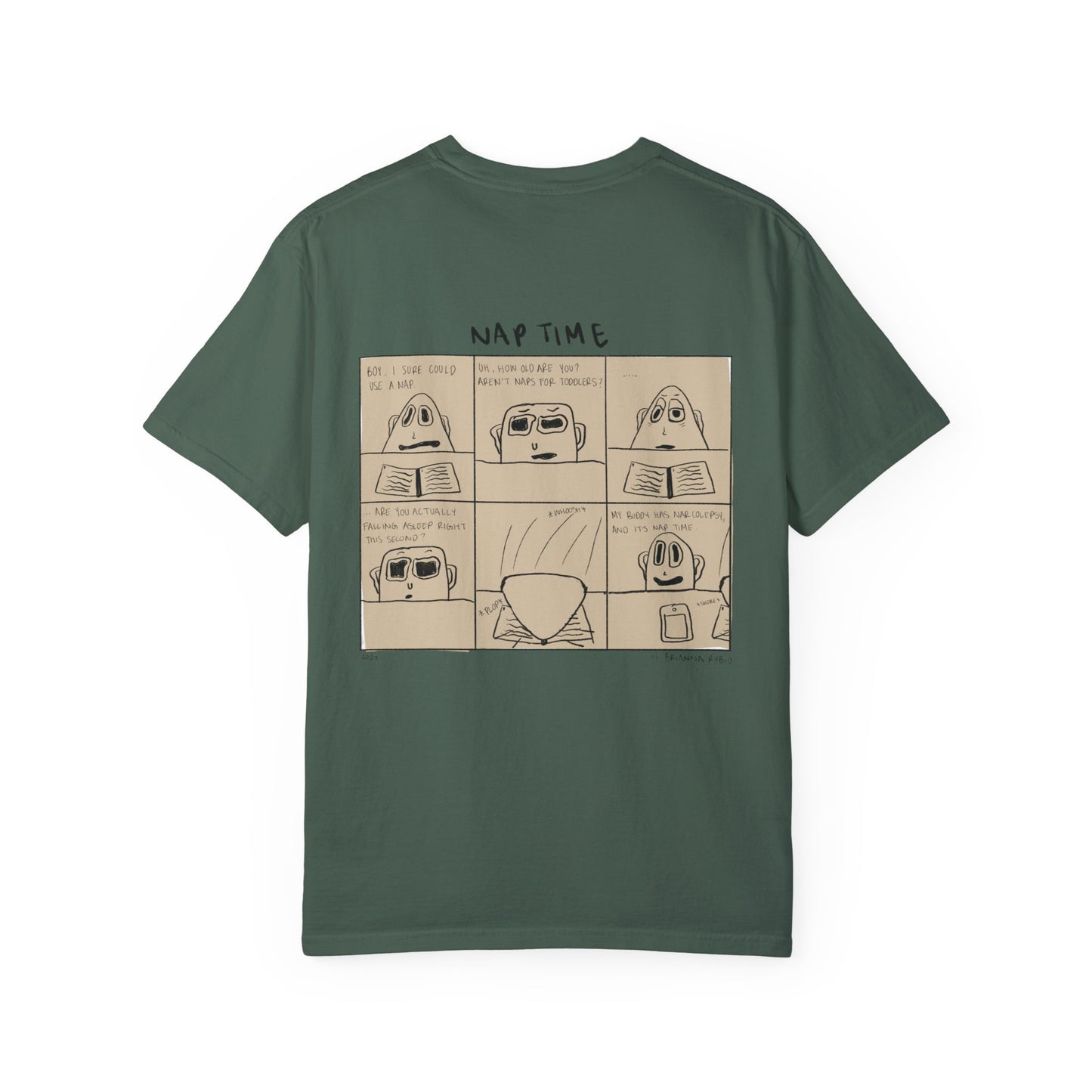 Nap Time Comic Shirt