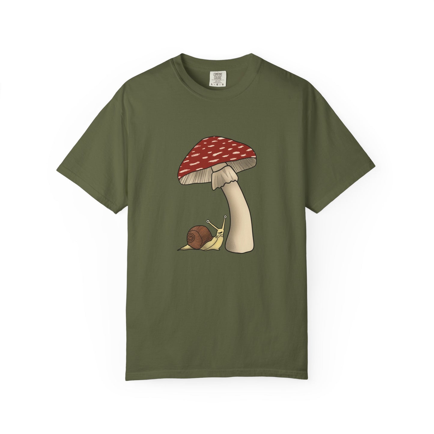 Snail in the Mushroom Shade T-Shirt