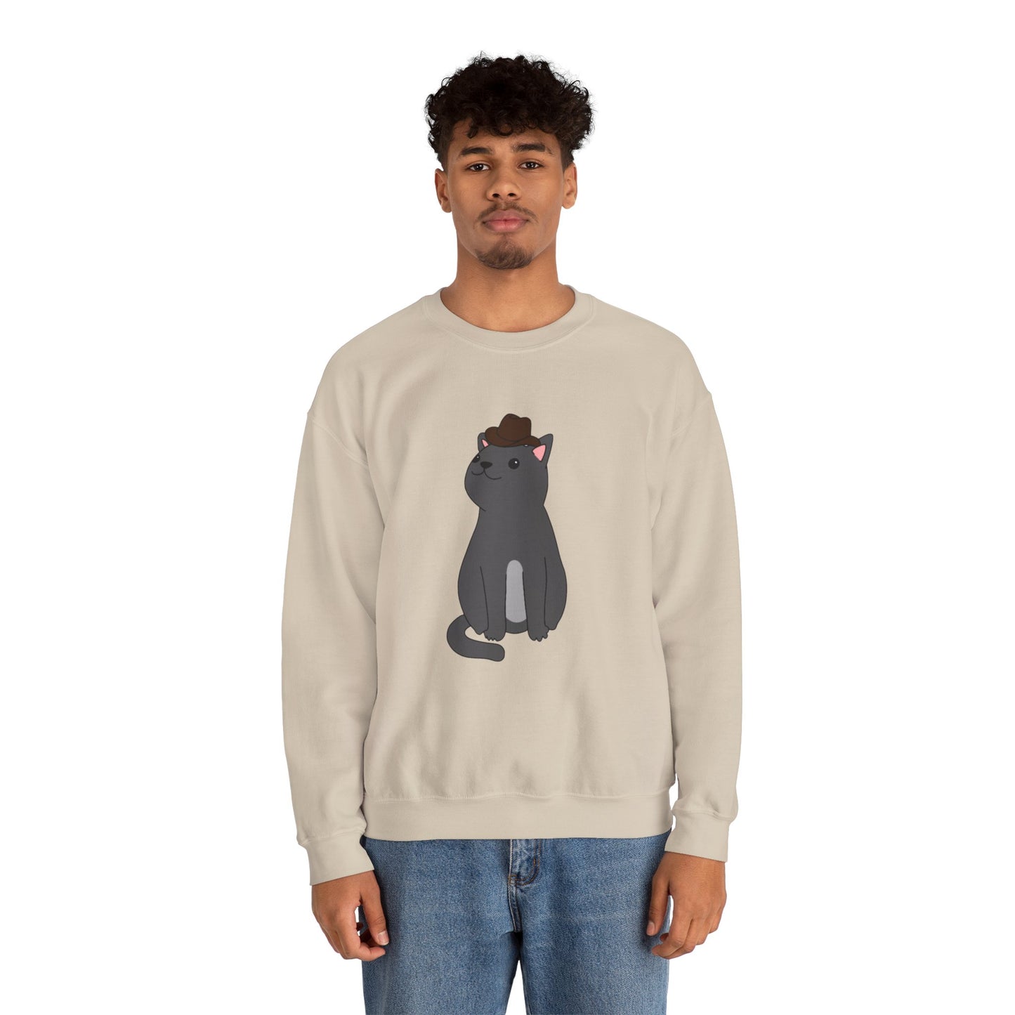 Cowboy Cat Crewneck