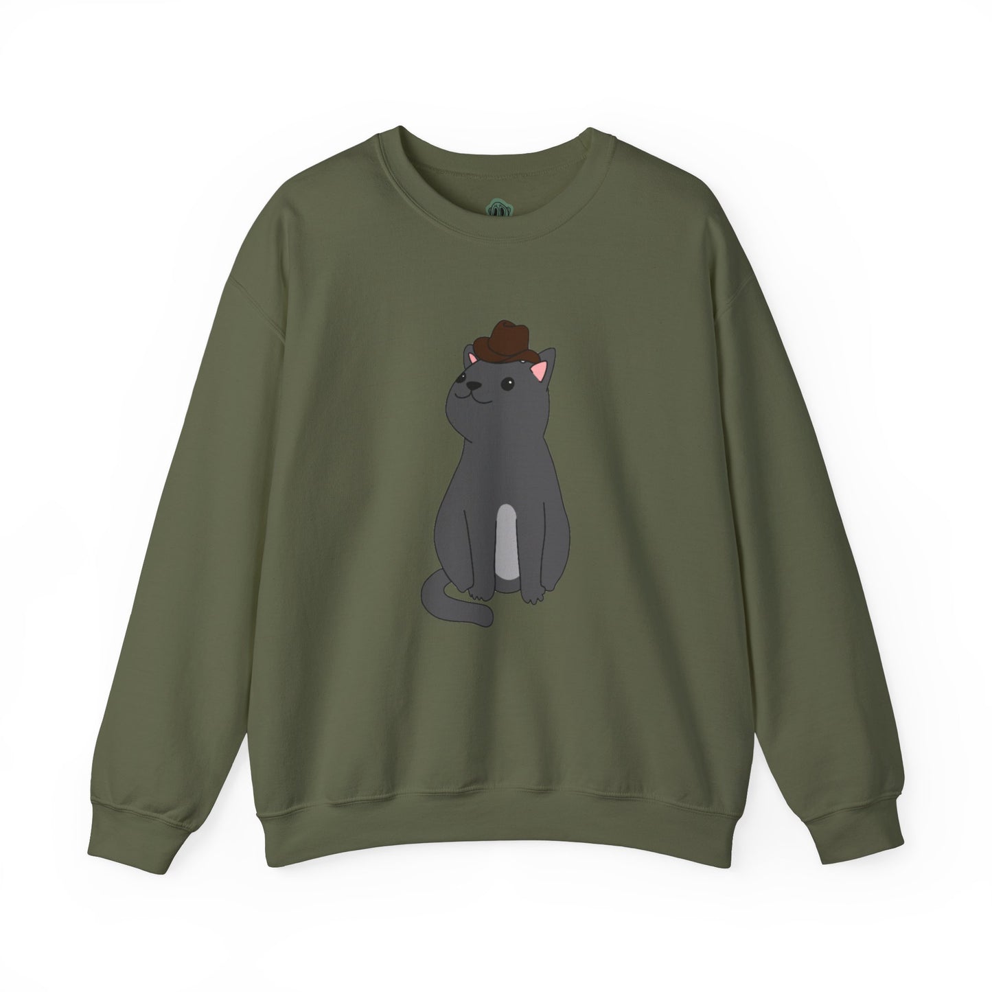 Cowboy Cat Crewneck