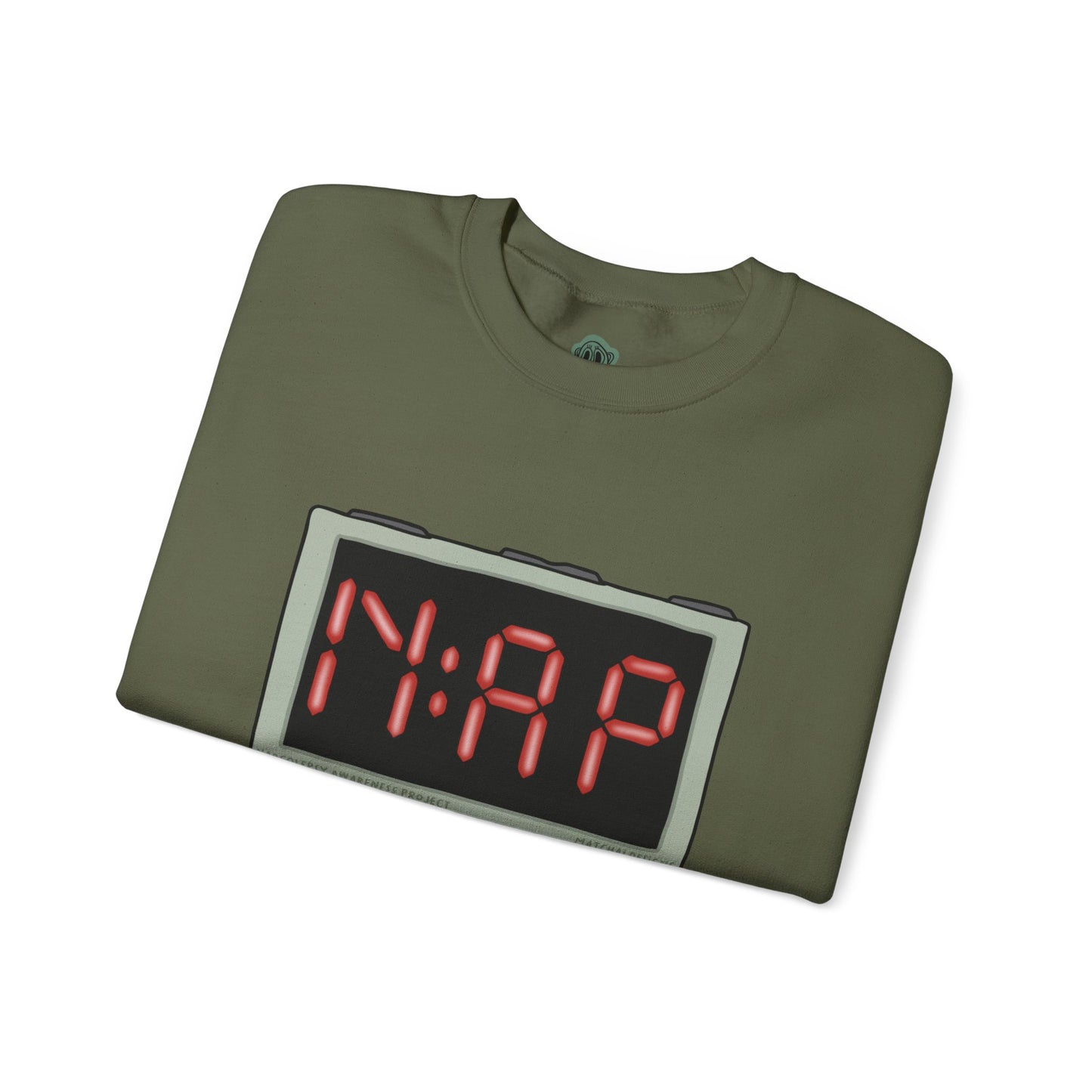 NAP Digital Clock Crewneck