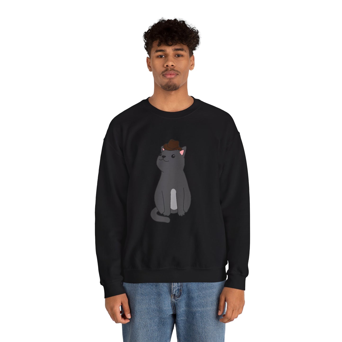 Cowboy Cat Crewneck