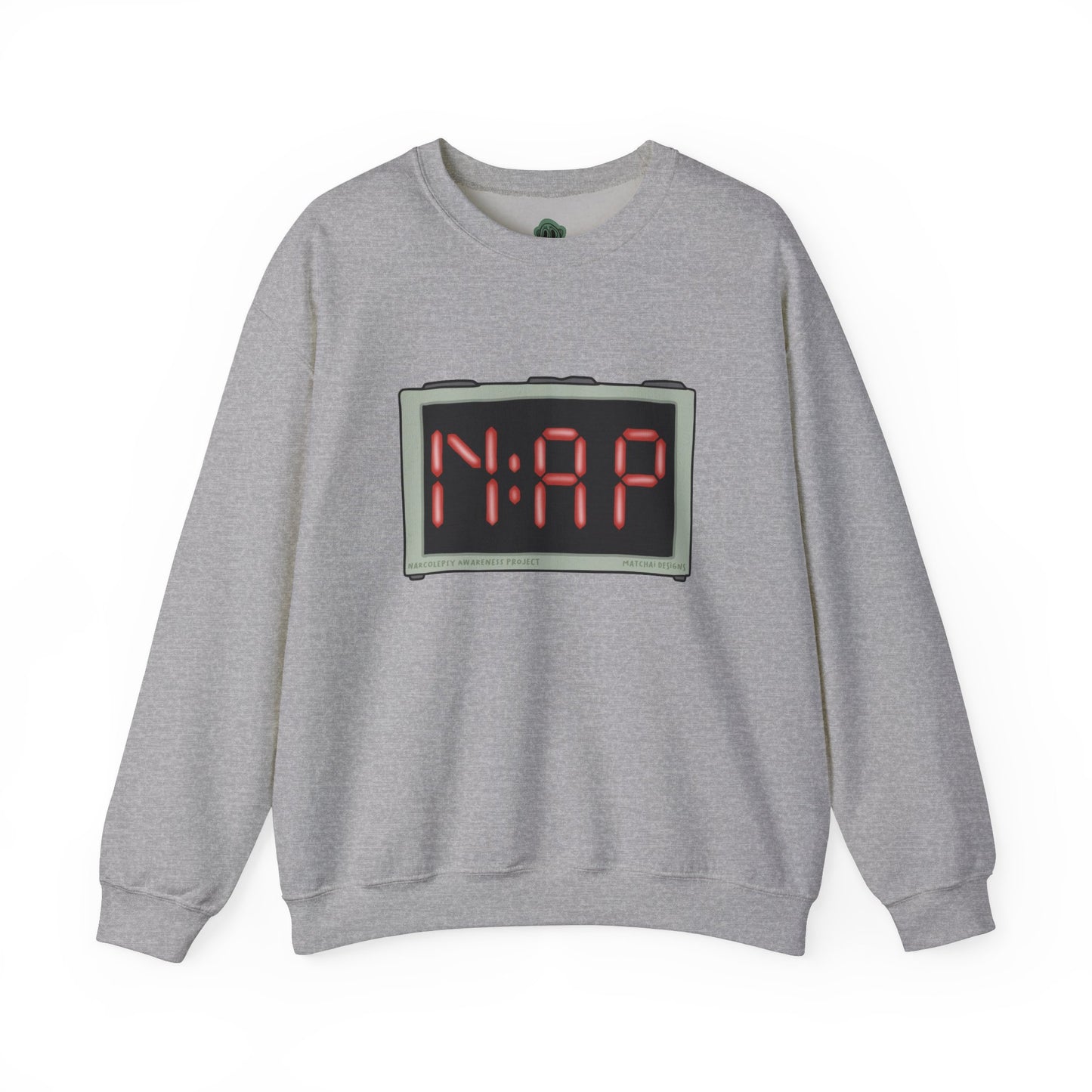 NAP Digital Clock Crewneck