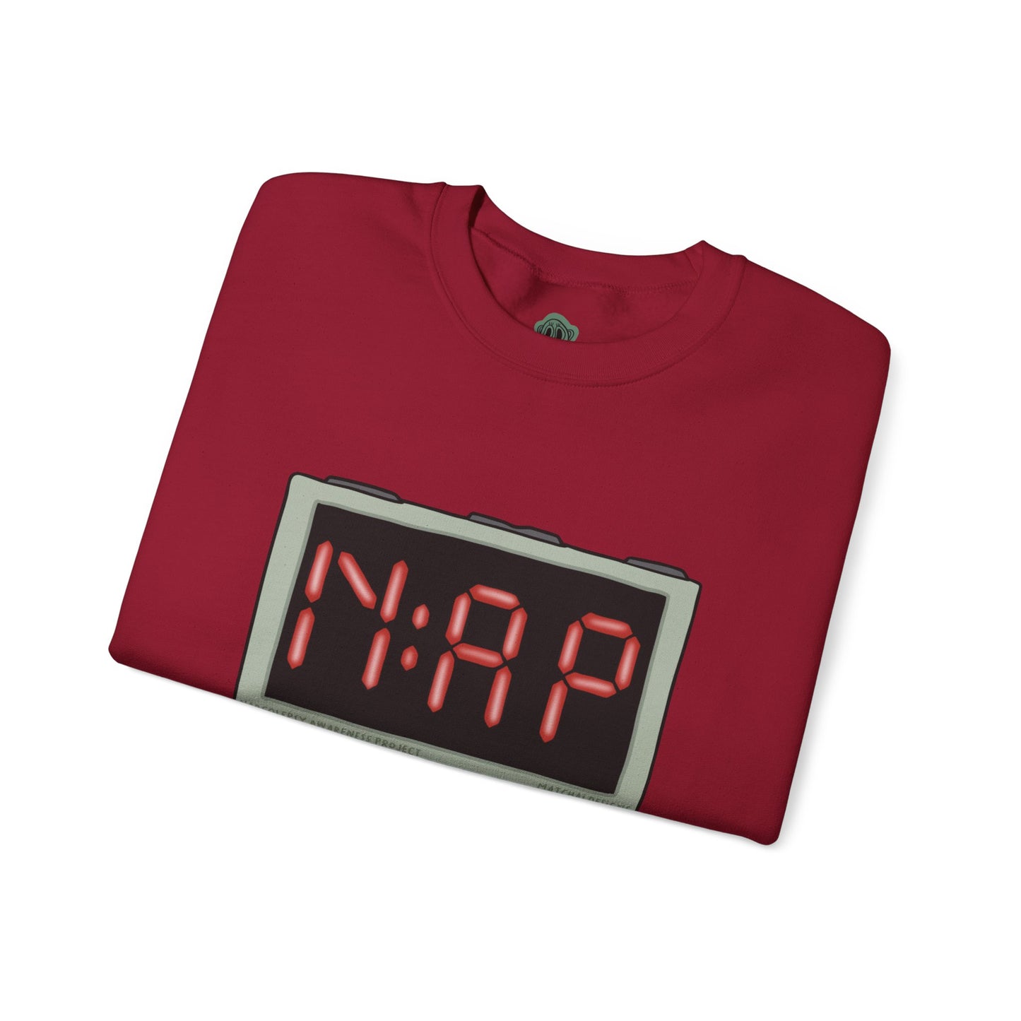 NAP Digital Clock Crewneck