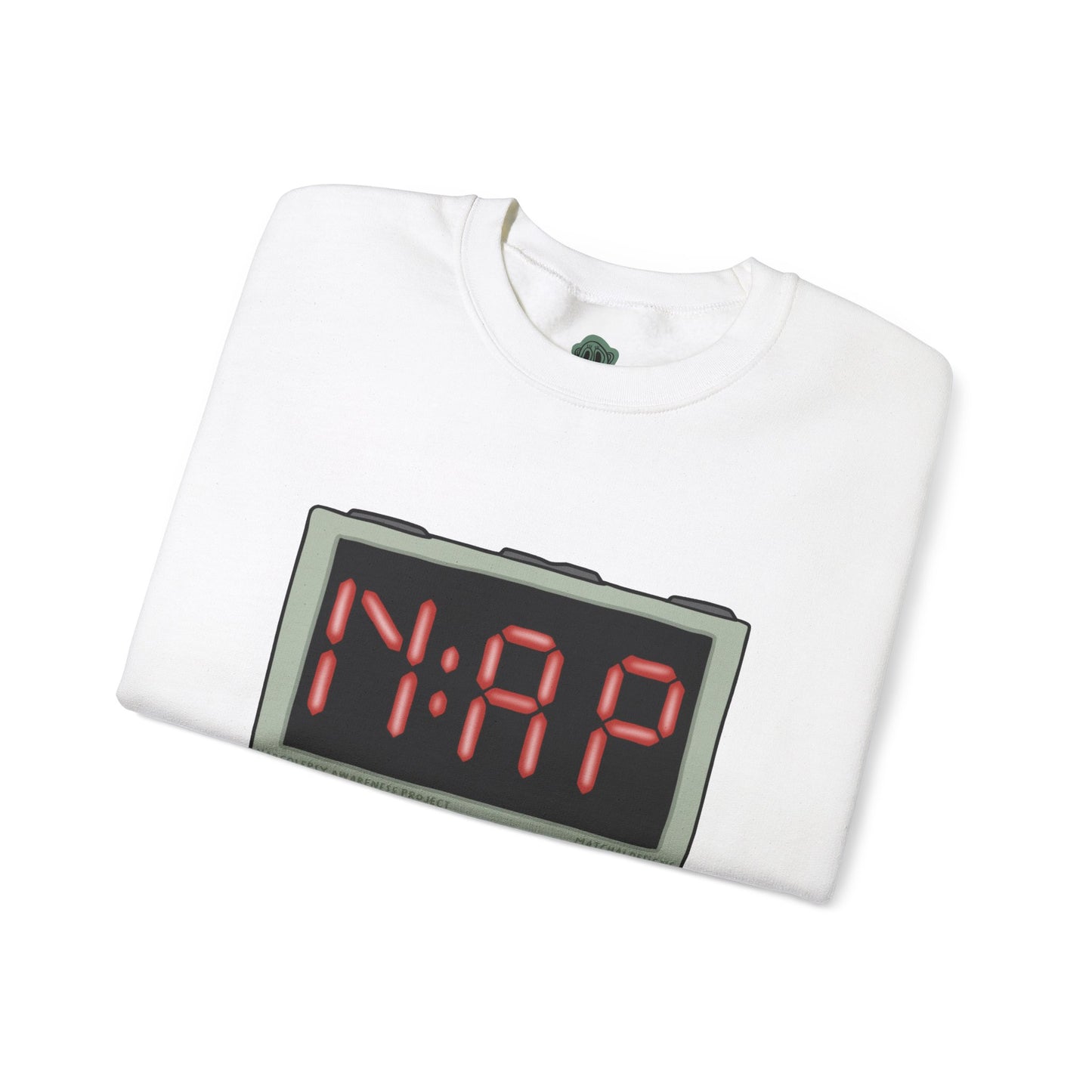 NAP Digital Clock Crewneck