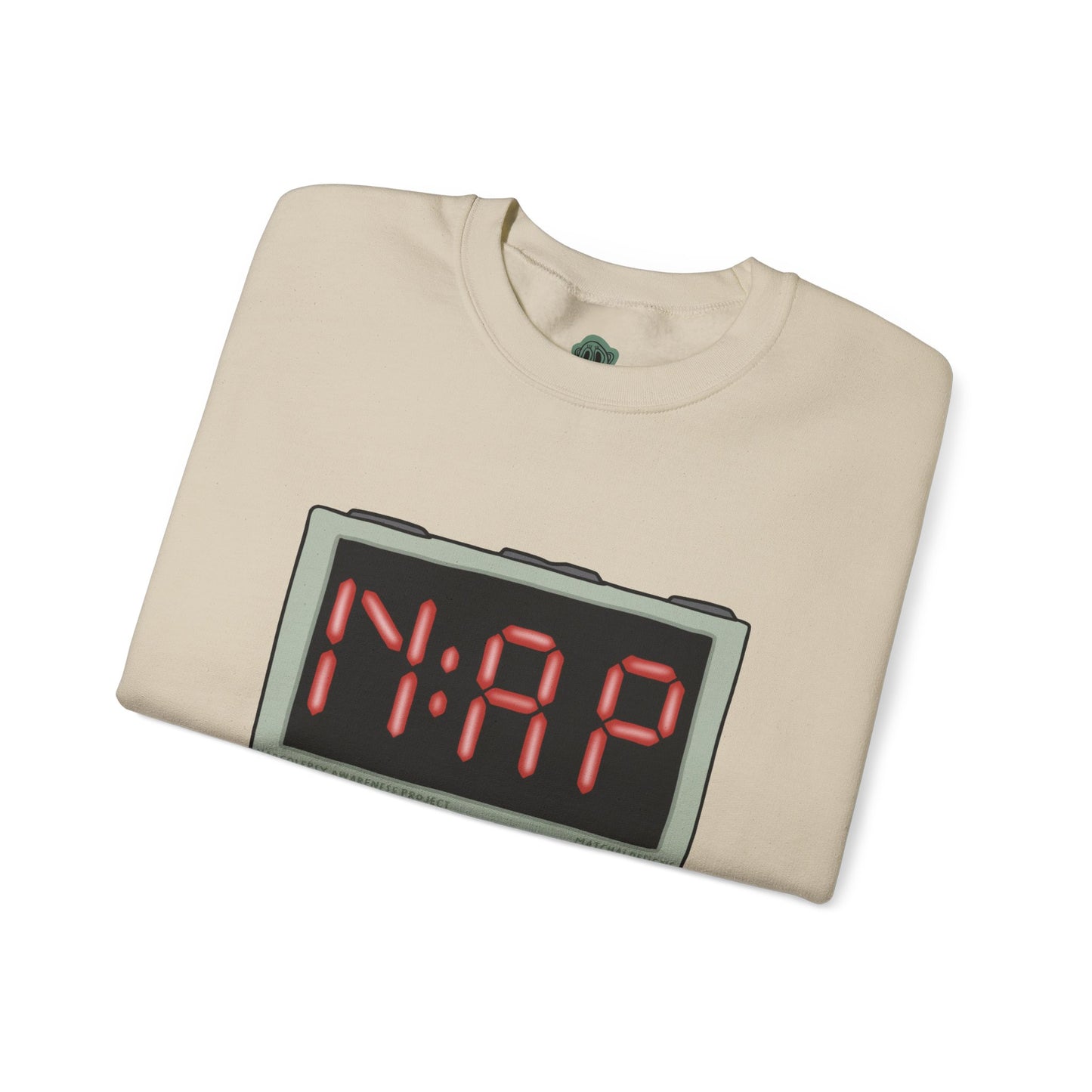 NAP Digital Clock Crewneck