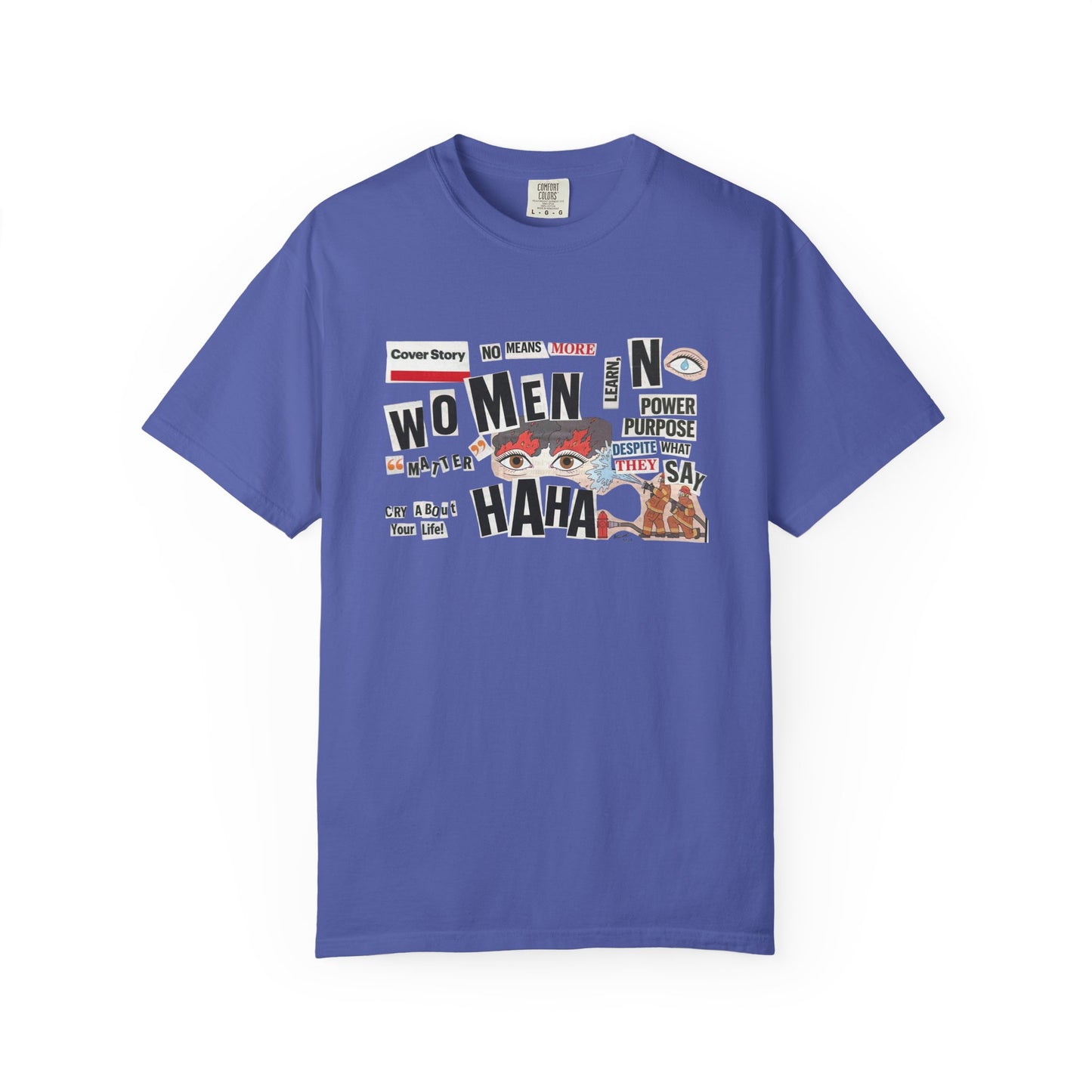 No Means More Collage Shirt