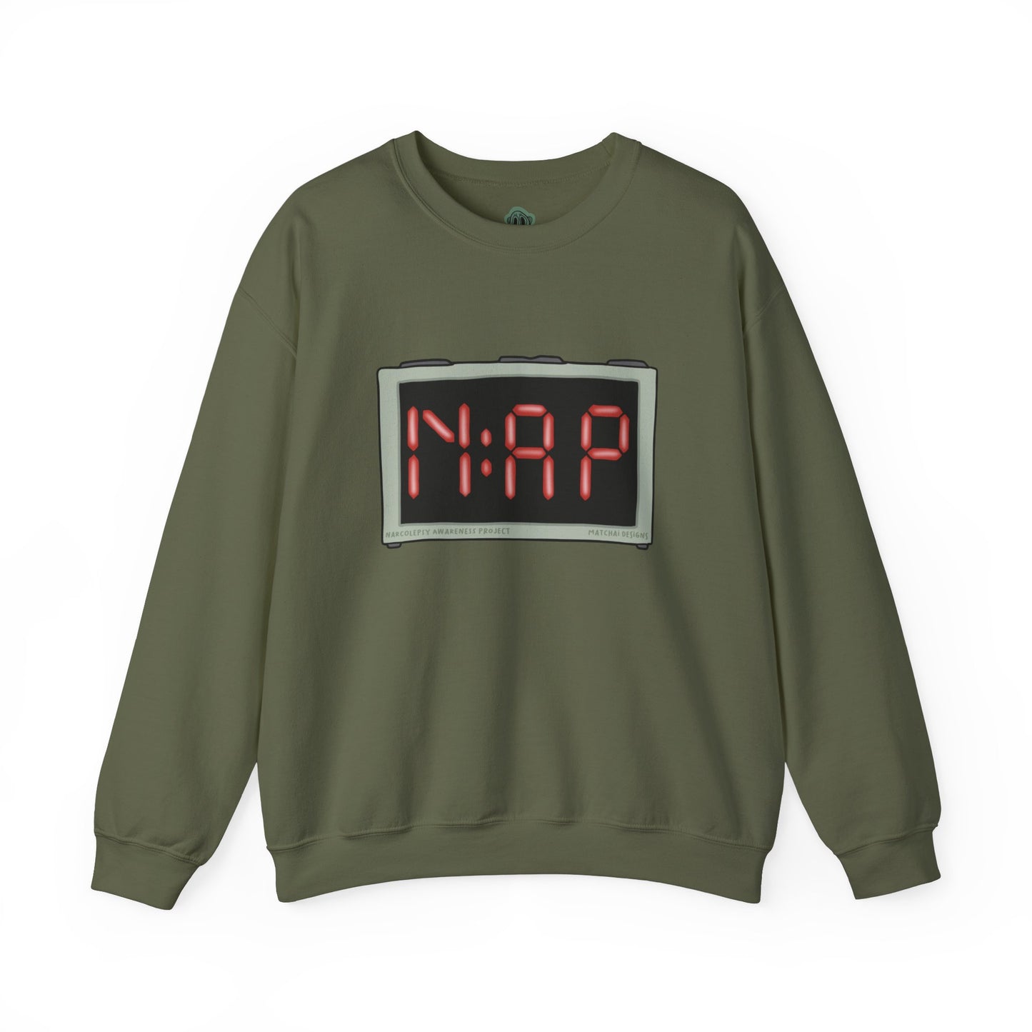 NAP Digital Clock Crewneck