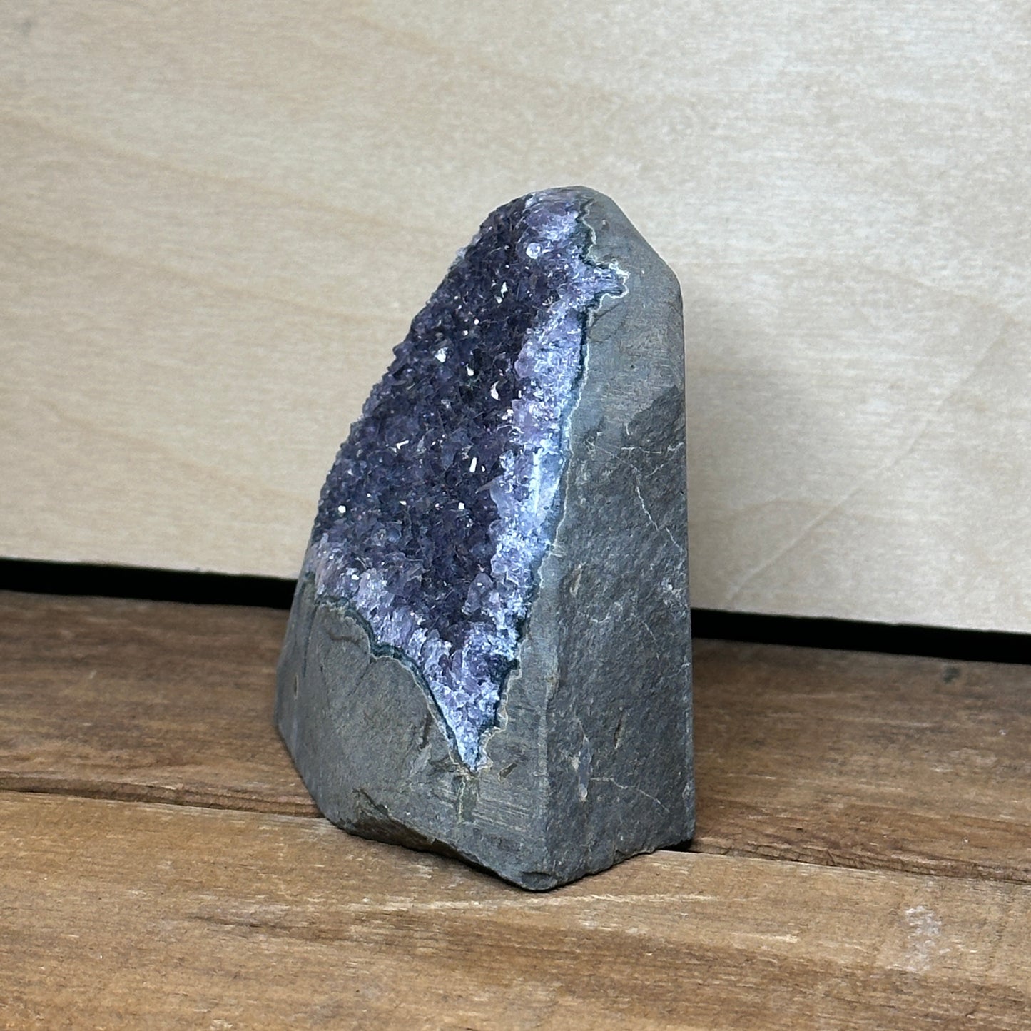 Amethyst Cut Base (C) | Self Standing Cut Base Crystal Geodes