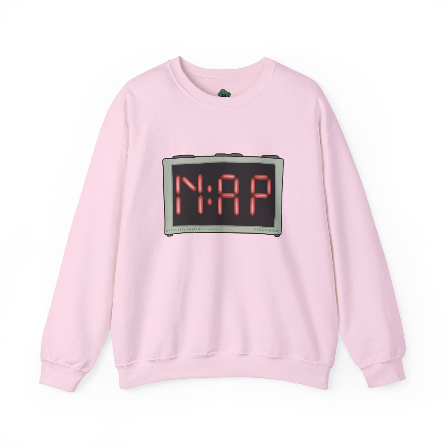 NAP Digital Clock Crewneck