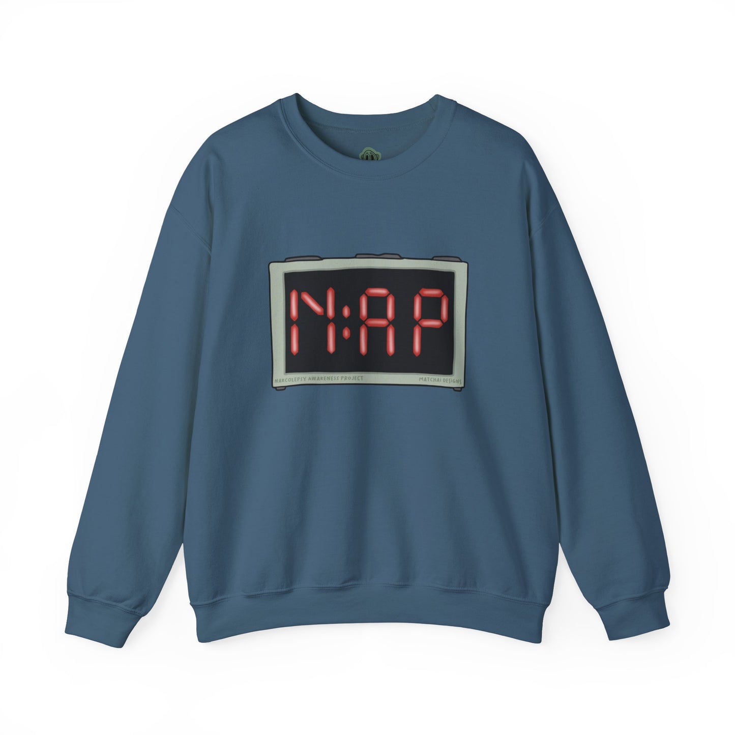 NAP Digital Clock Crewneck