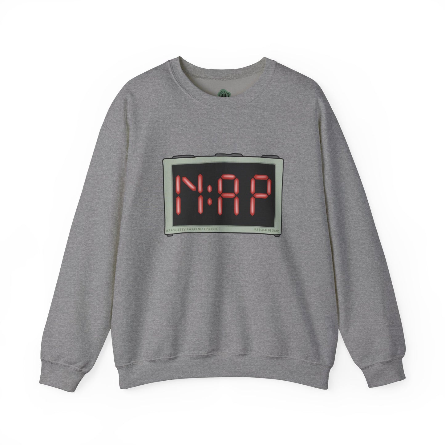 NAP Digital Clock Crewneck