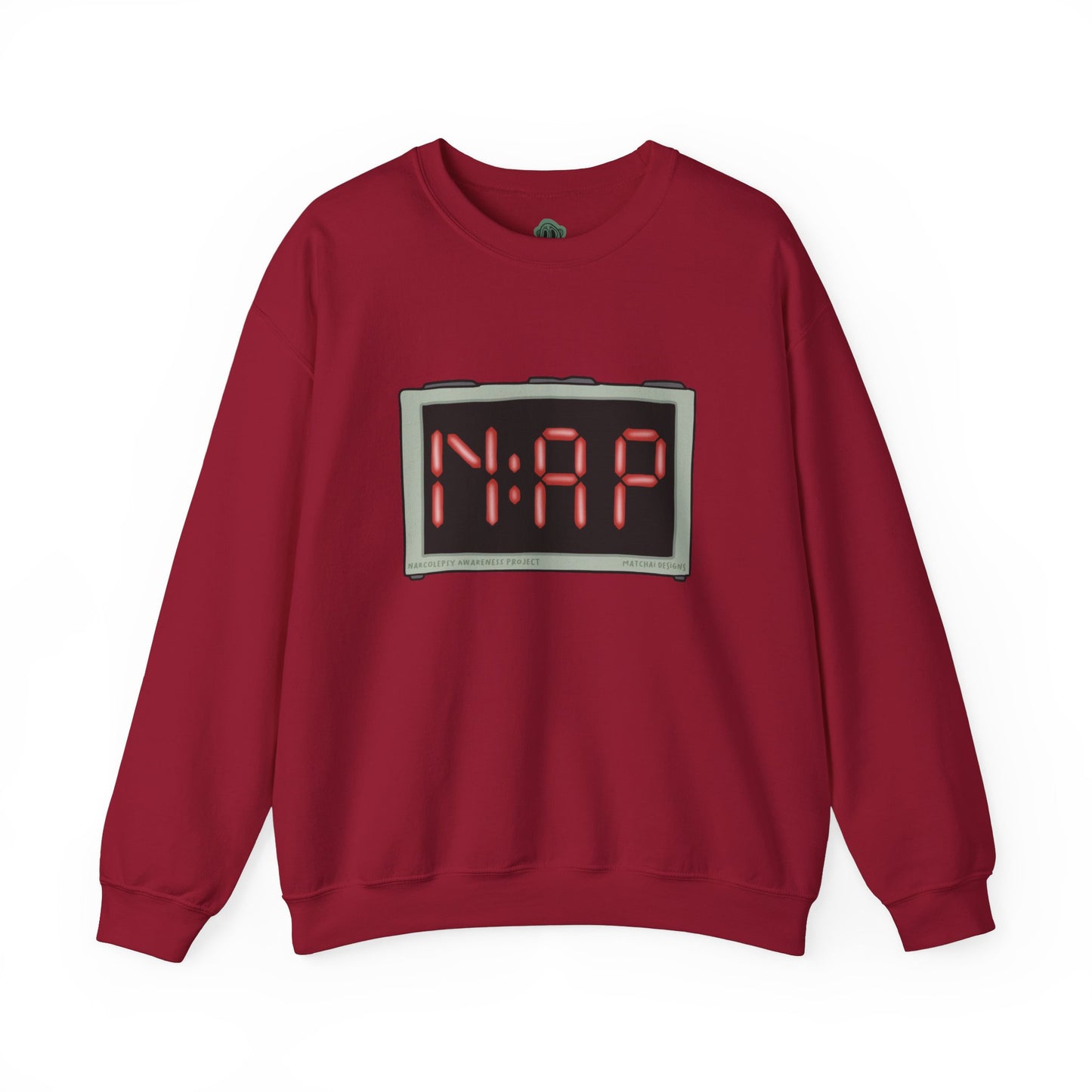 NAP Digital Clock Crewneck