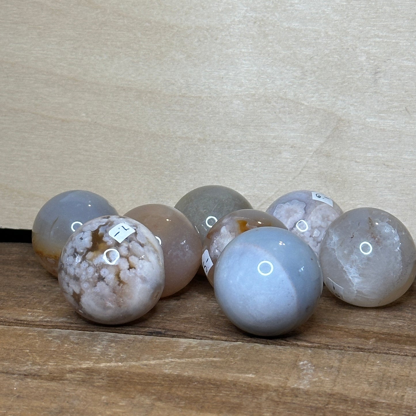 Flower Agate Mini Sphere | Crystal Spheres