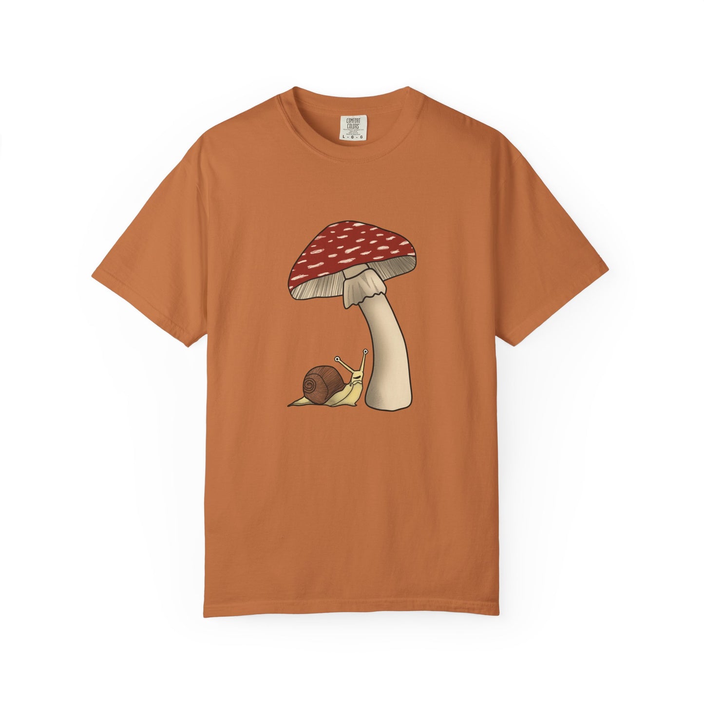 Snail in the Mushroom Shade T-Shirt