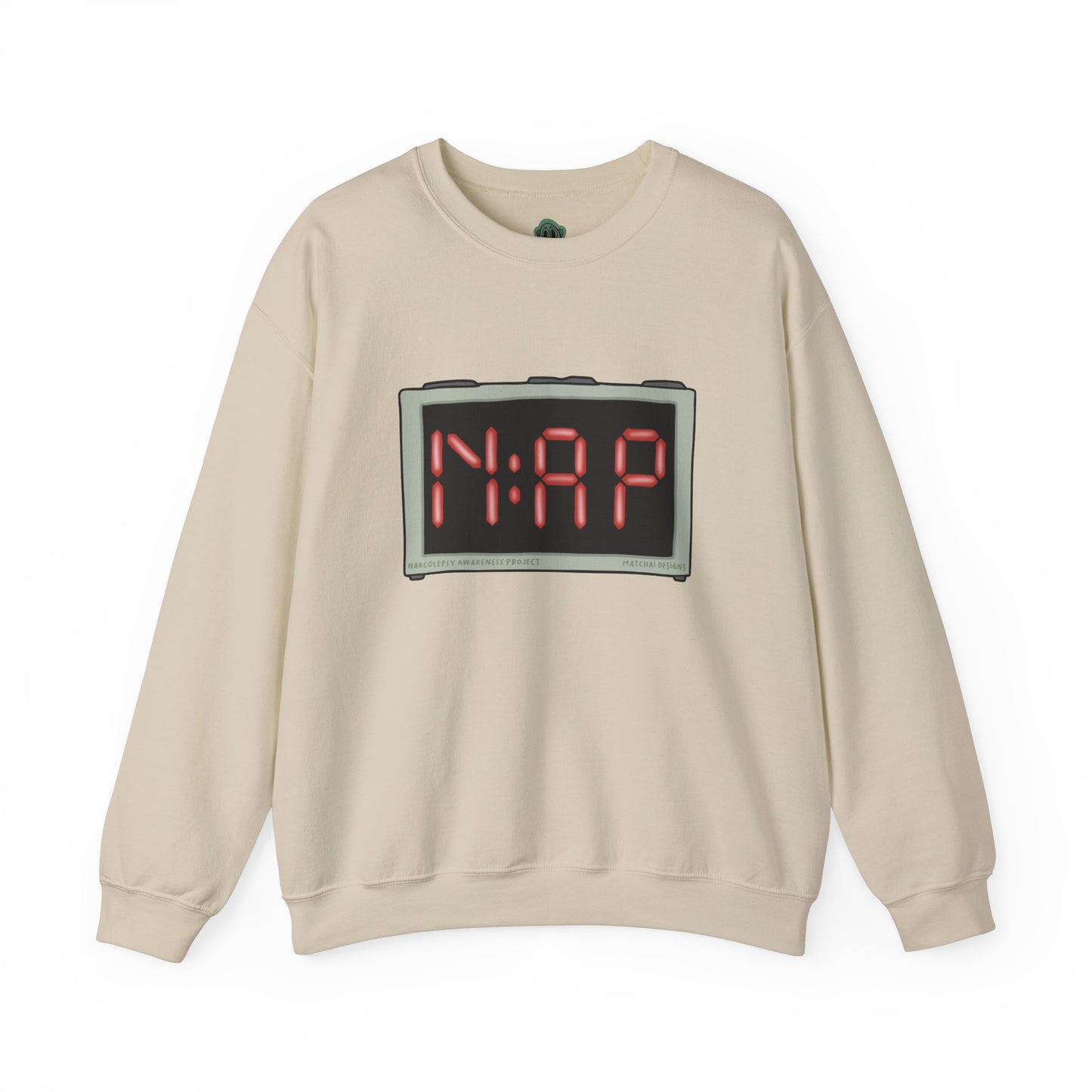 NAP Digital Clock Crewneck