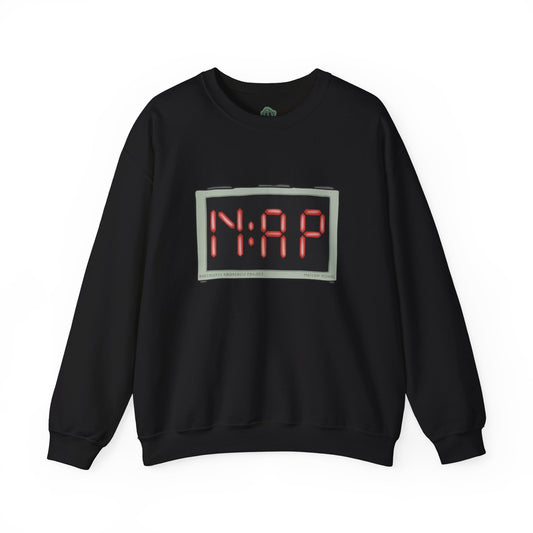 NAP Digital Clock Crewneck