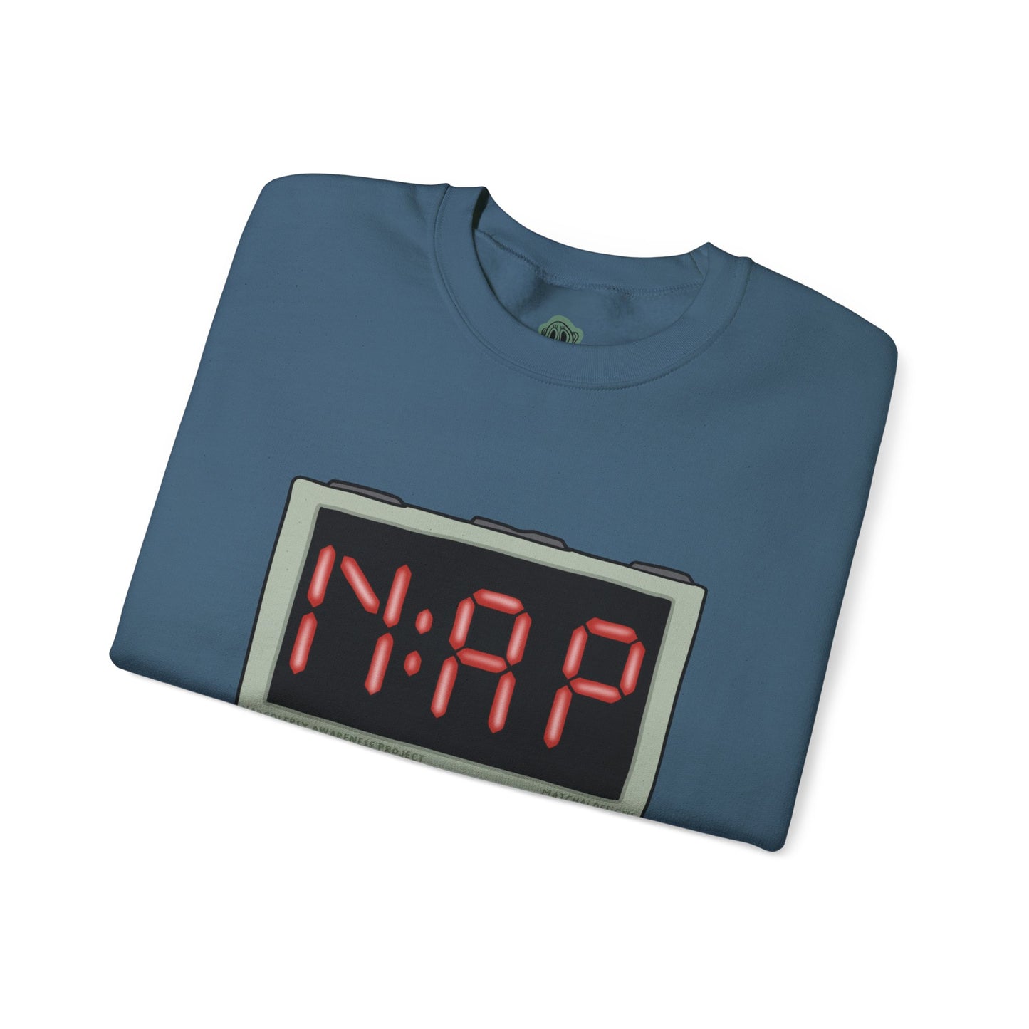 NAP Digital Clock Crewneck