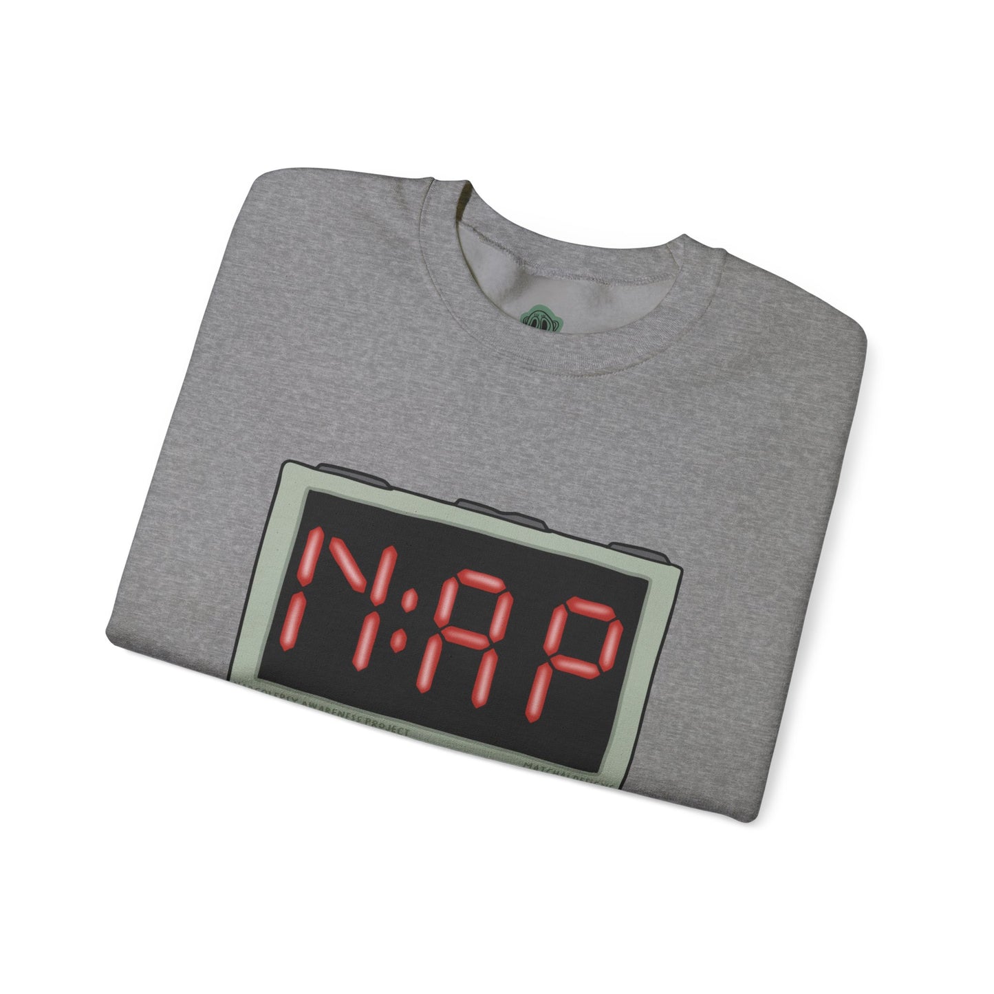 NAP Digital Clock Crewneck