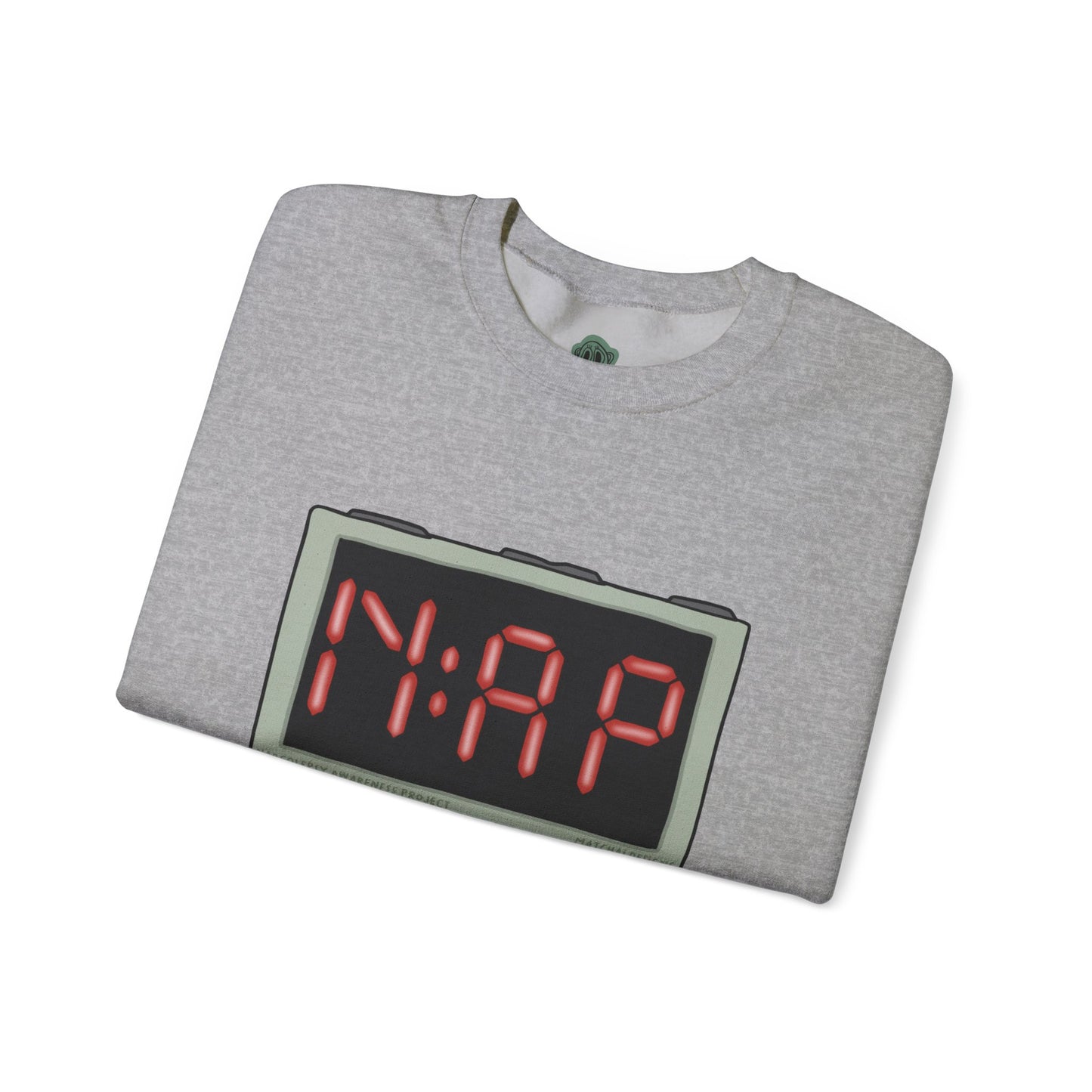 NAP Digital Clock Crewneck