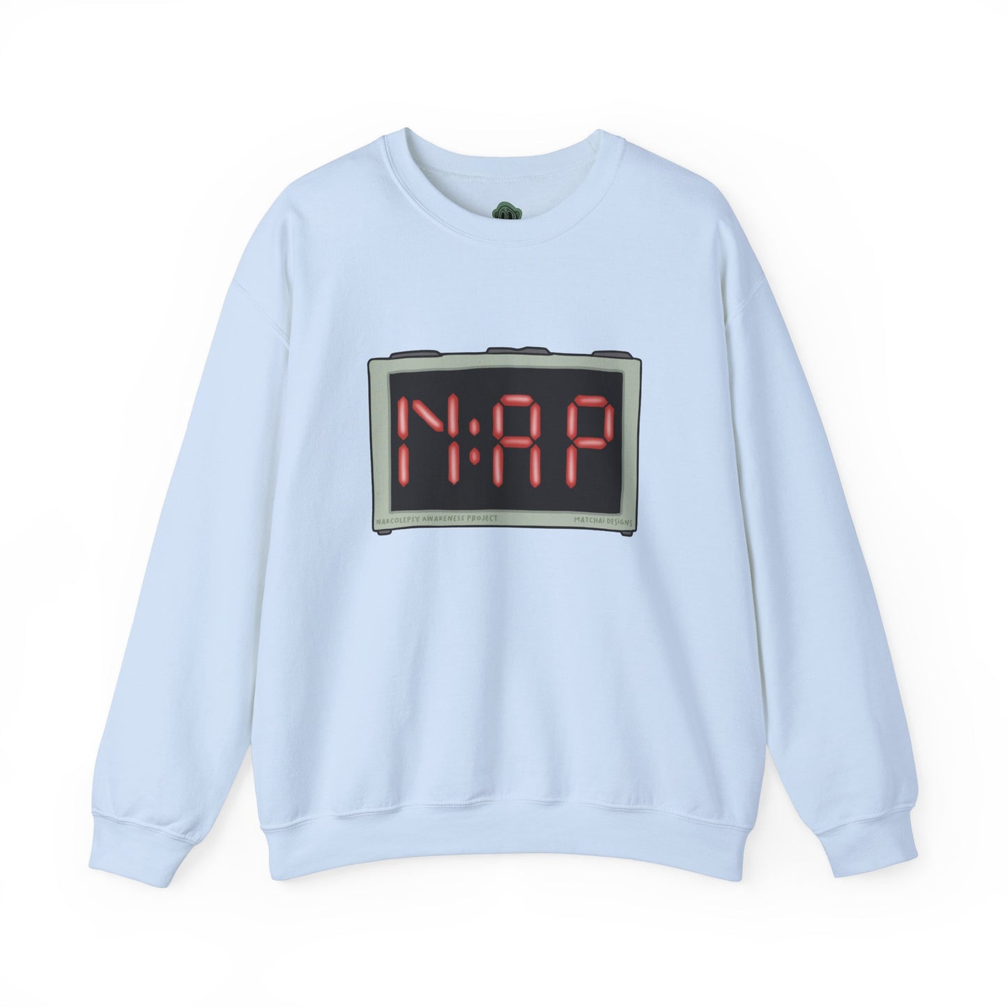 NAP Digital Clock Crewneck