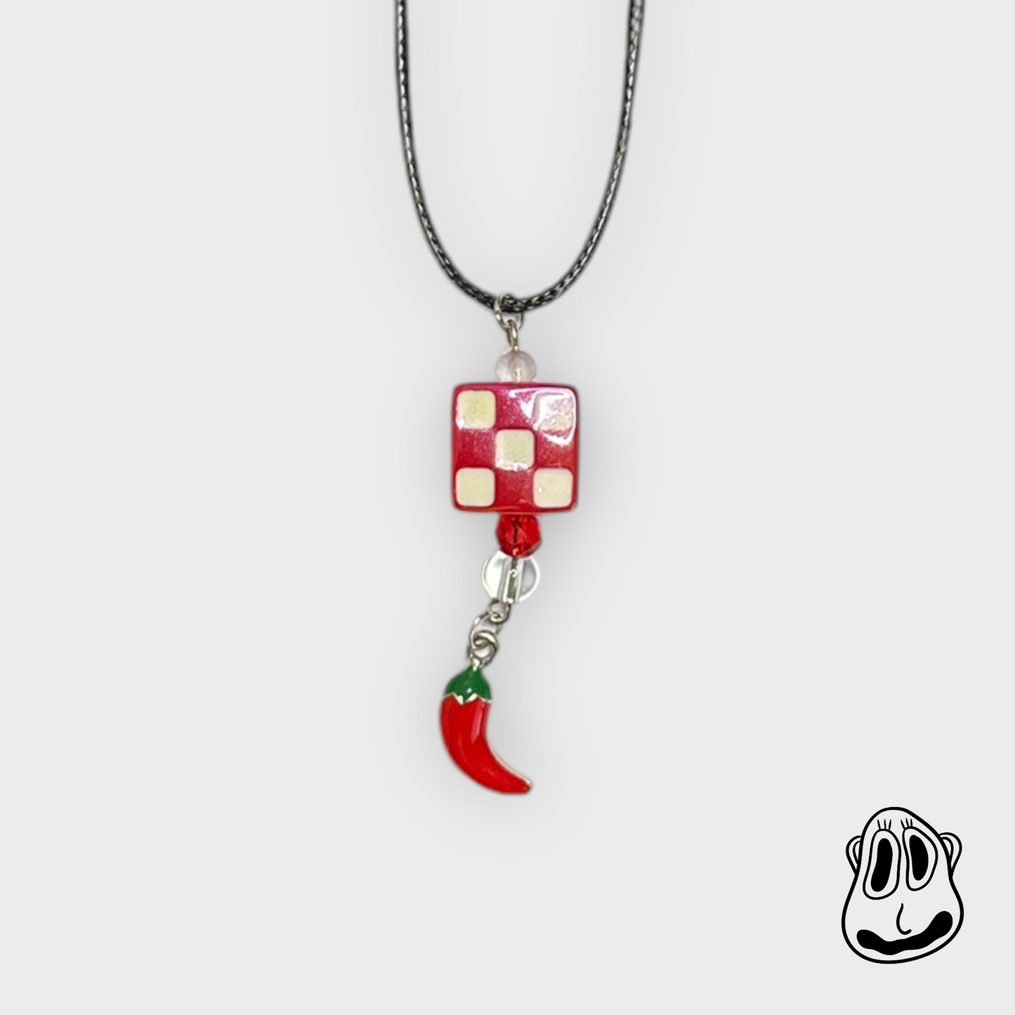 A Little Chili Necklace | Clasp Cord Necklace