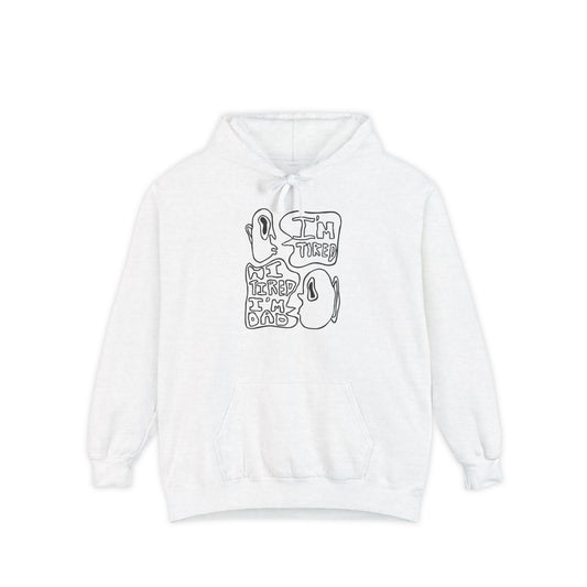 Dad Joke Hoodie | Narcolepsy Awareness and Dad Joke Abstract Faces Sweatshirt, Comfort Colors
