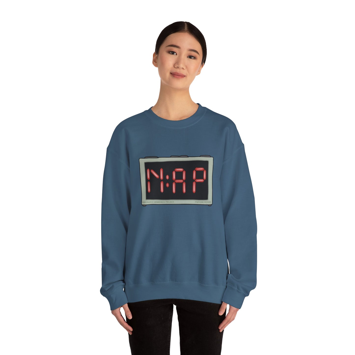 NAP Digital Clock Crewneck