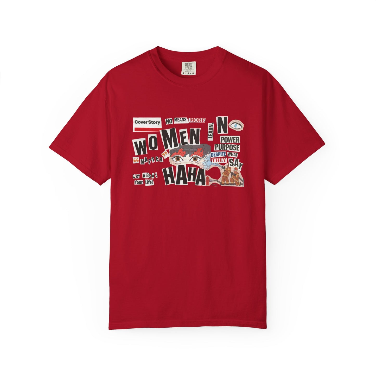 No Means More Collage Shirt