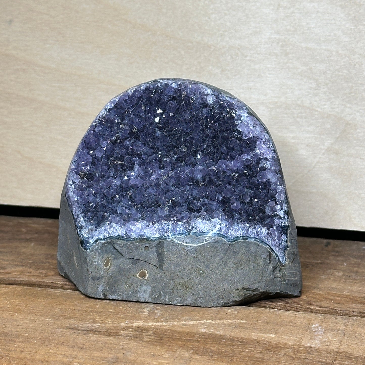 Amethyst Cut Base (C) | Self Standing Cut Base Crystal Geodes