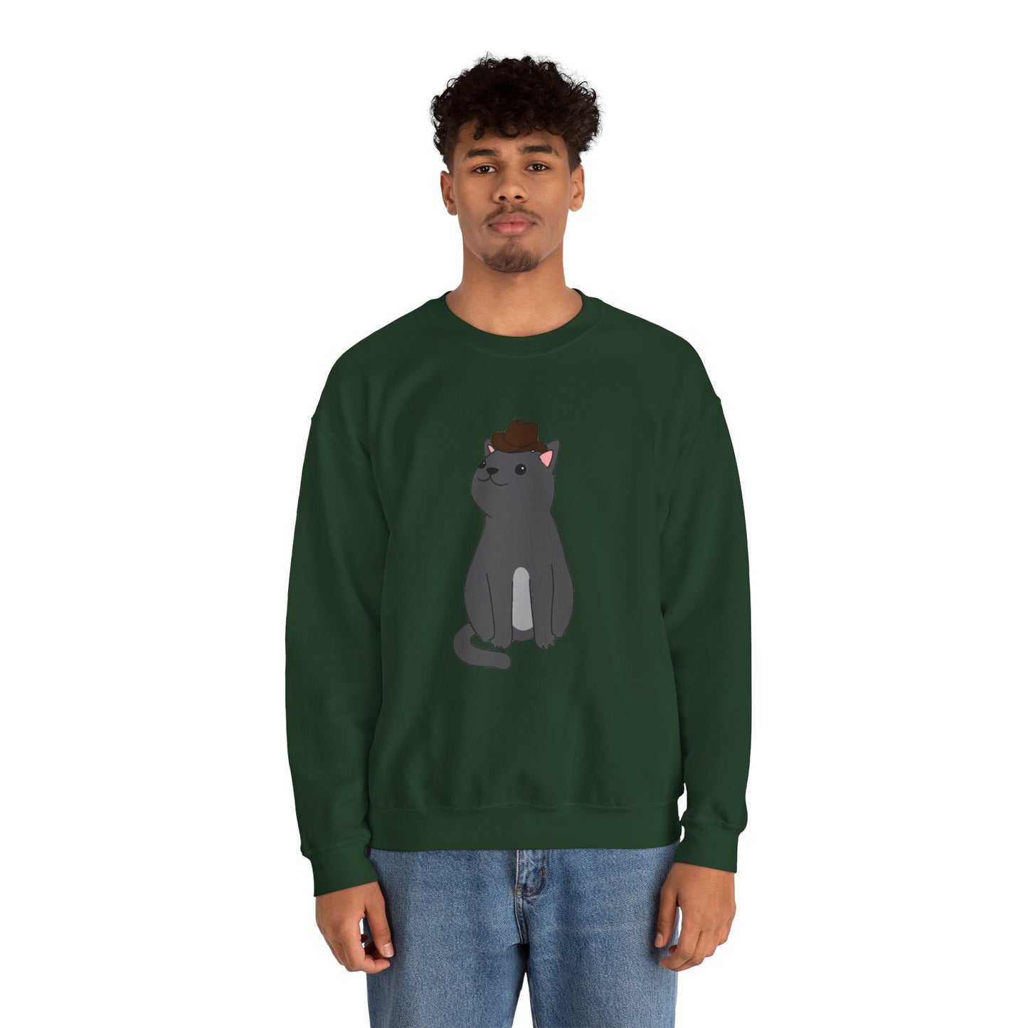 Cowboy Cat Crewneck