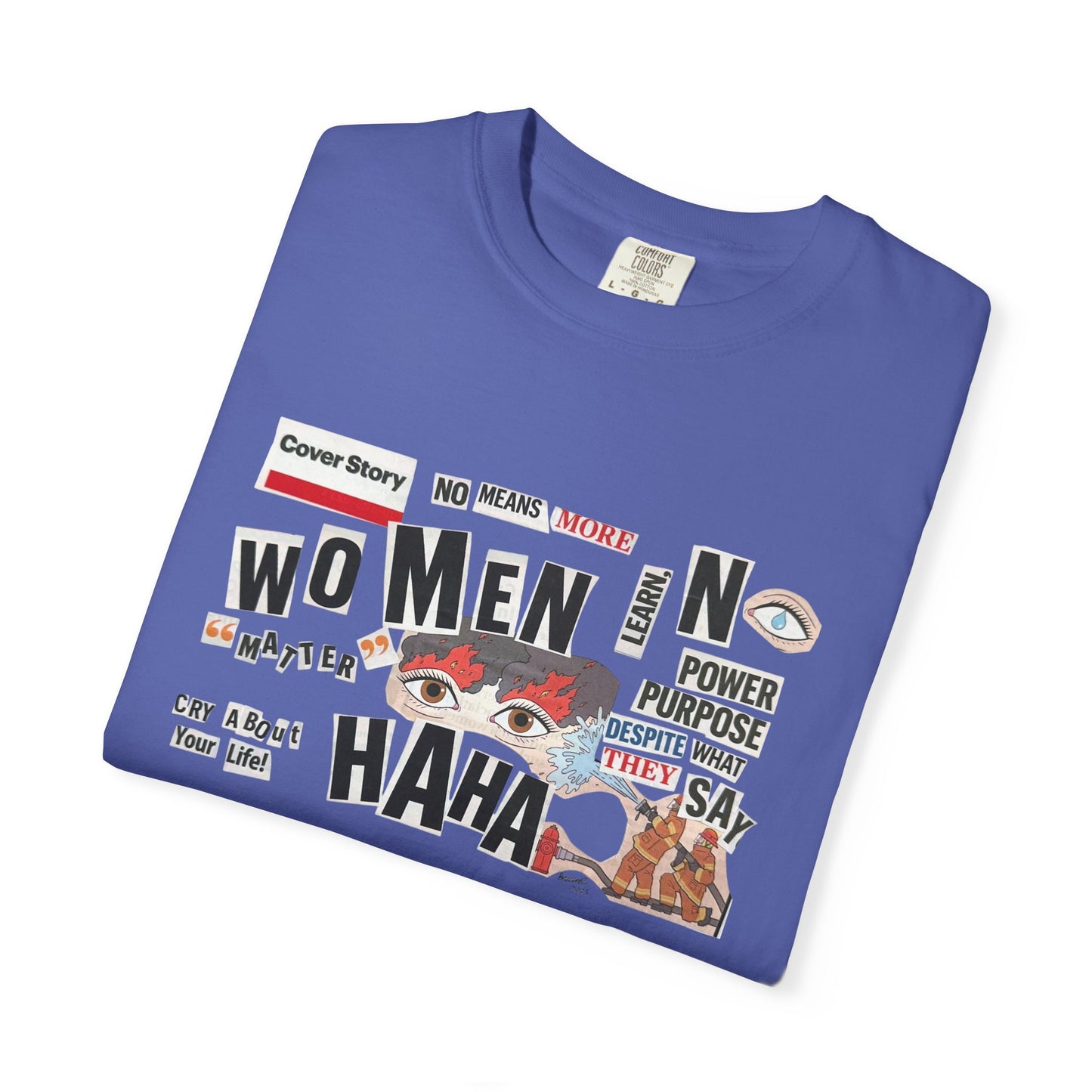 No Means More Collage Shirt
