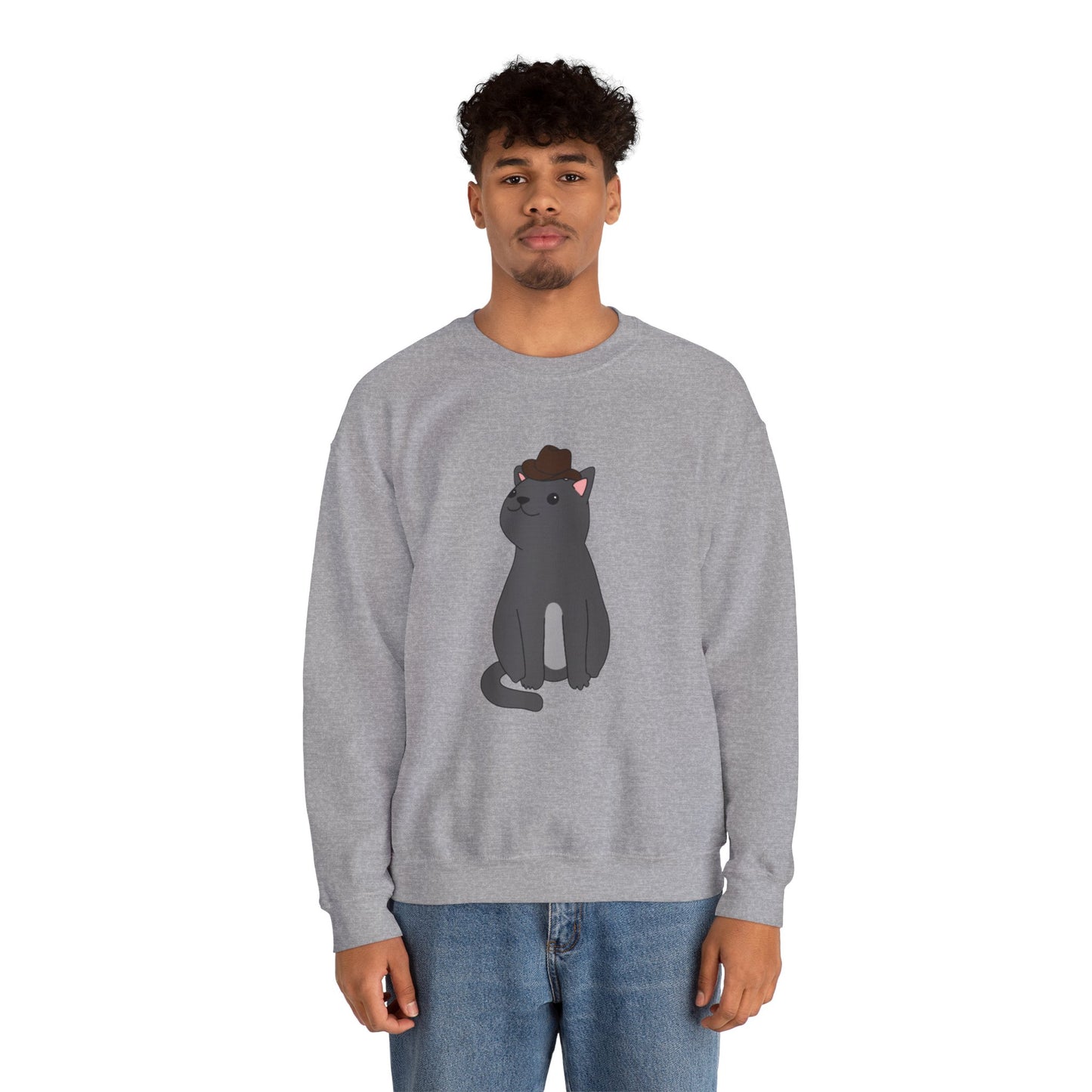 Cowboy Cat Crewneck