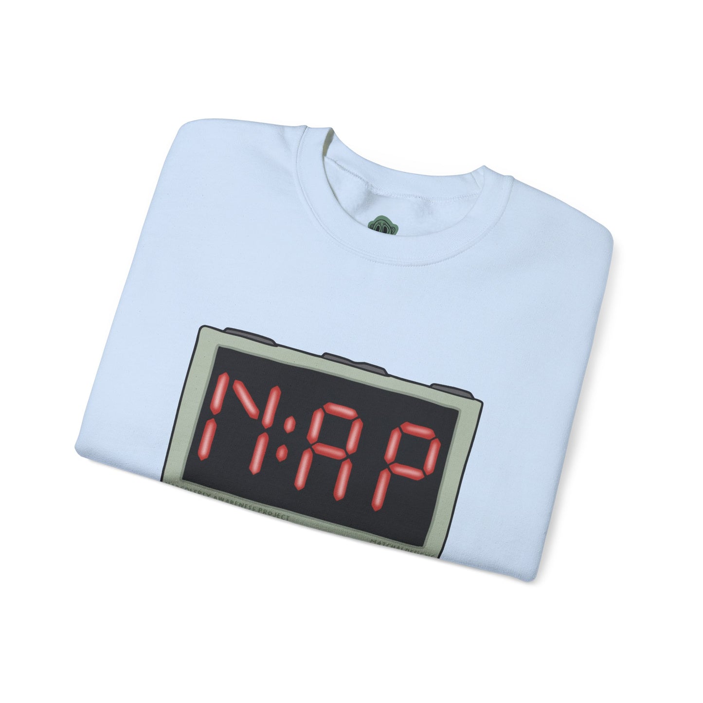 NAP Digital Clock Crewneck