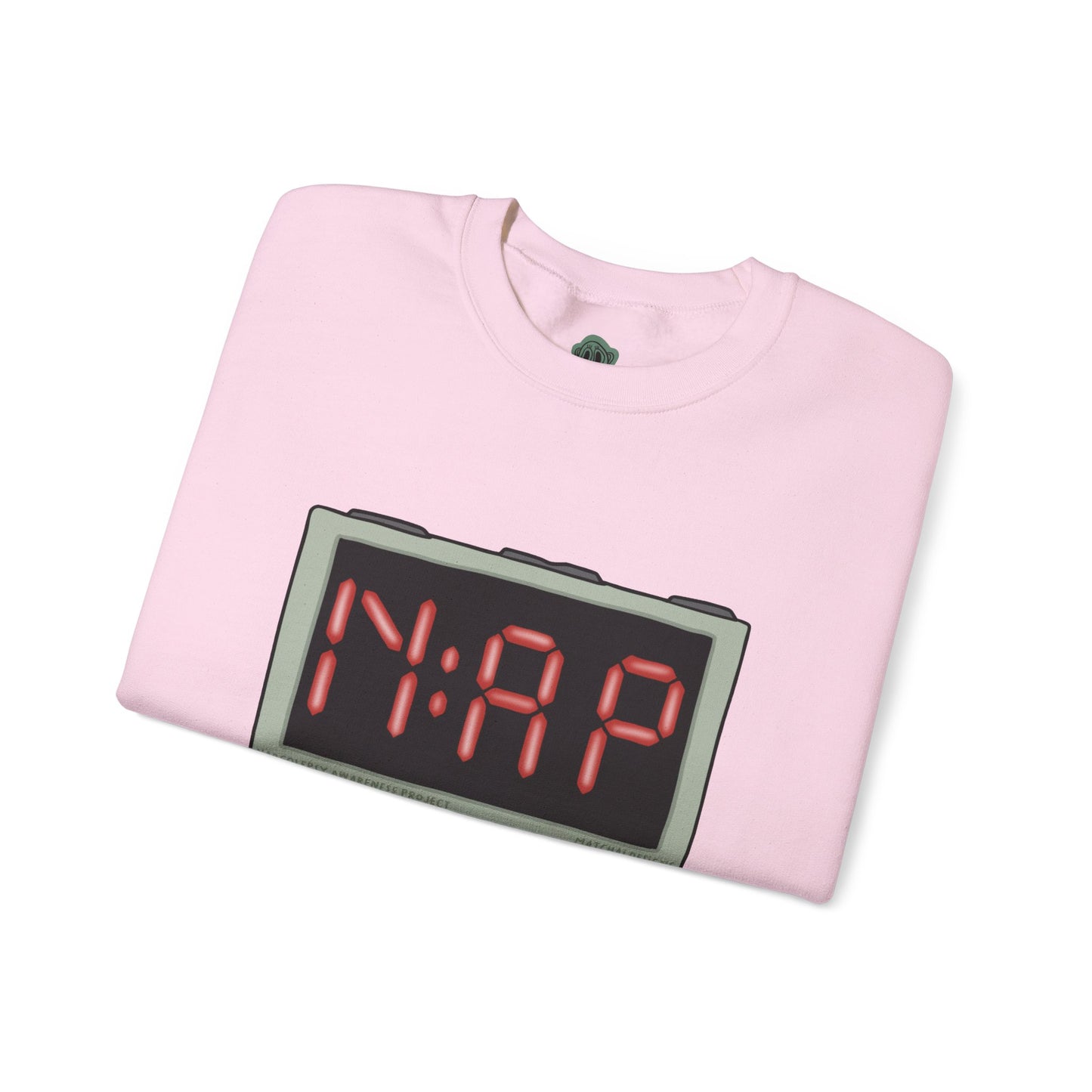 NAP Digital Clock Crewneck