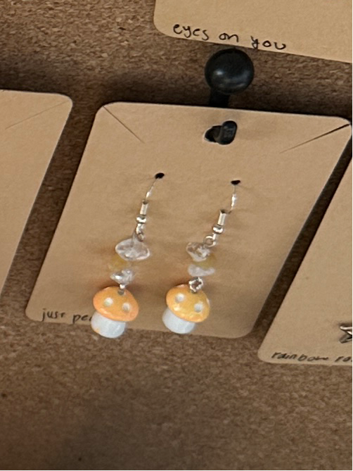 Just Peachy Earrings | Handmade Jewelry