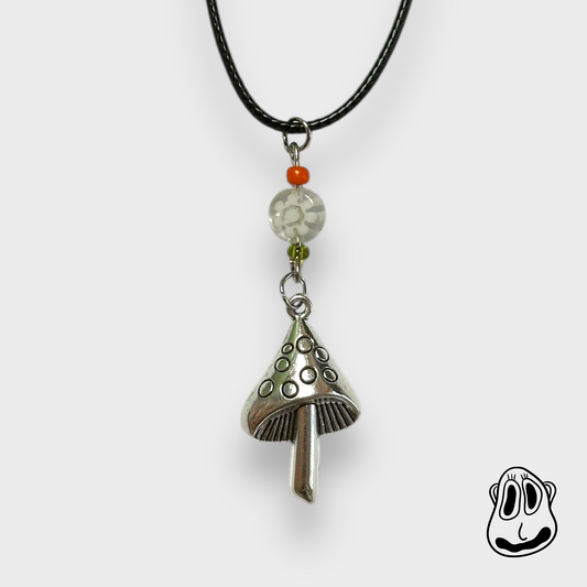 Groovy Mushroom Necklace | Handmade Jewelry