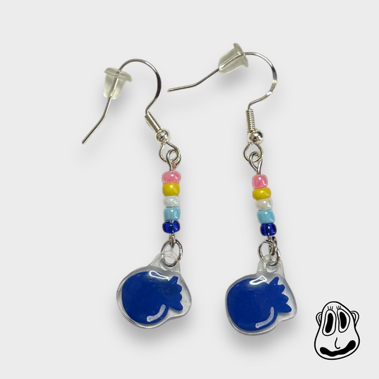 Cutie Blueberry Earrings | Handmade Jewelry