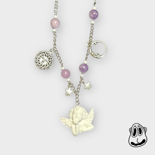 Lavender Baby Necklace | Chain Necklace