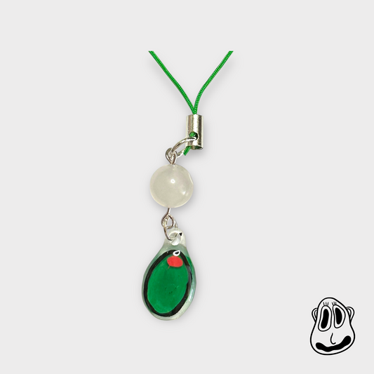 Olive Phone Charm | Handmade Mobile Accessories