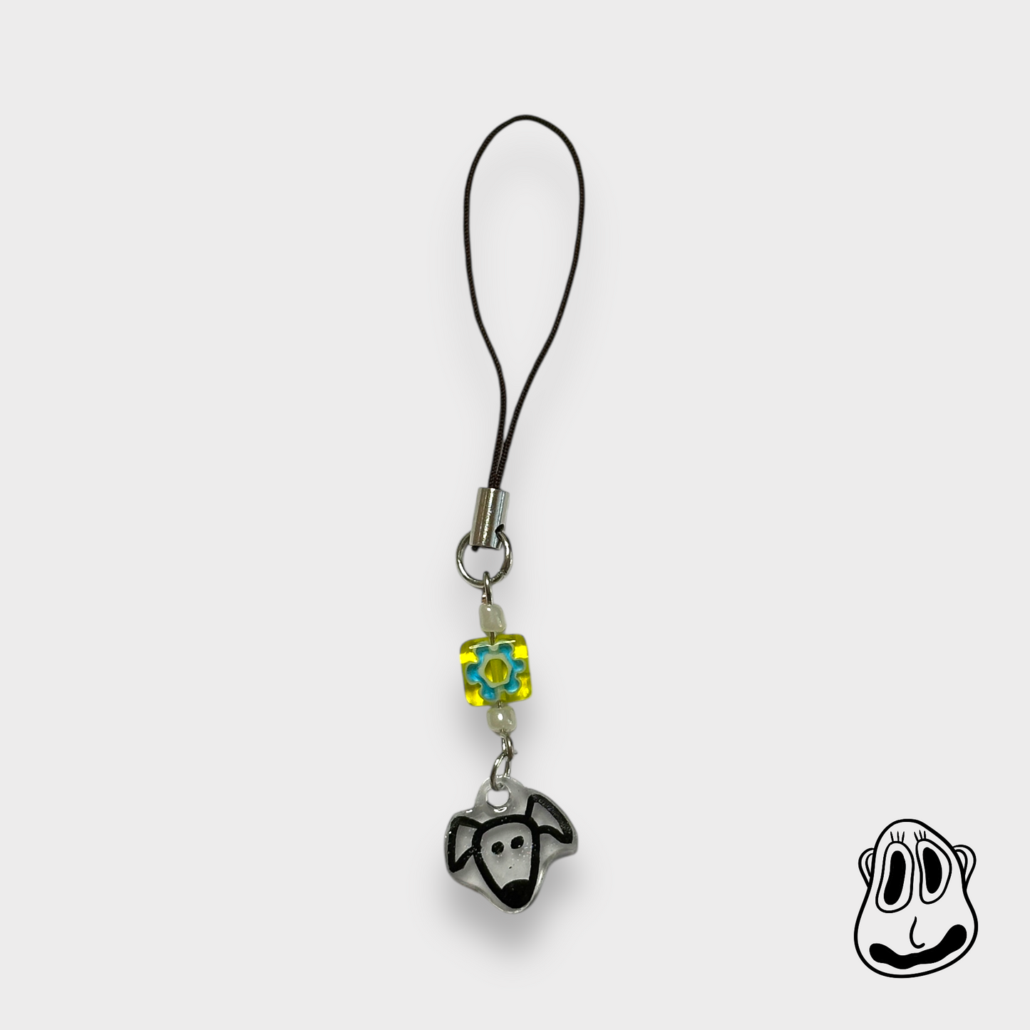 Puppy Dog Phone Charm | Handmade Mobile Accessories