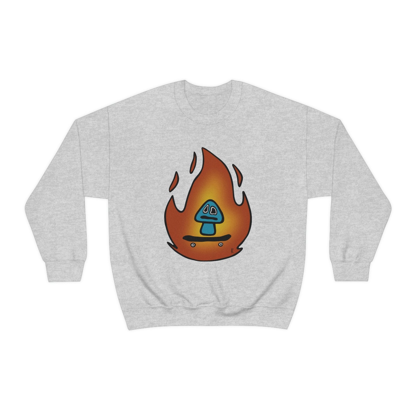 Blazing Mushroom Crewneck