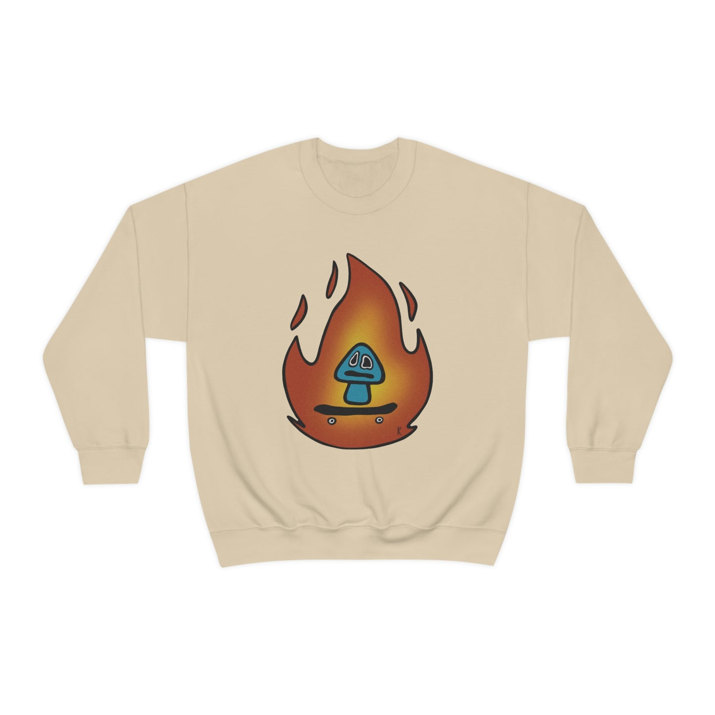 Blazing Mushroom Crewneck