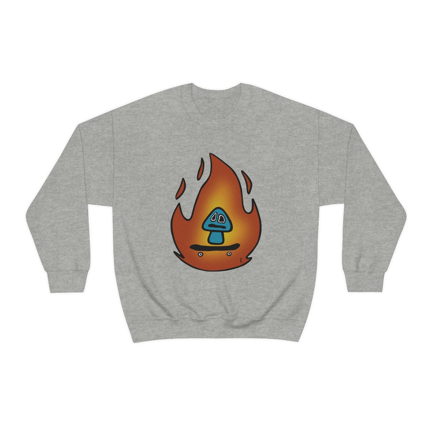 Blazing Mushroom Crewneck