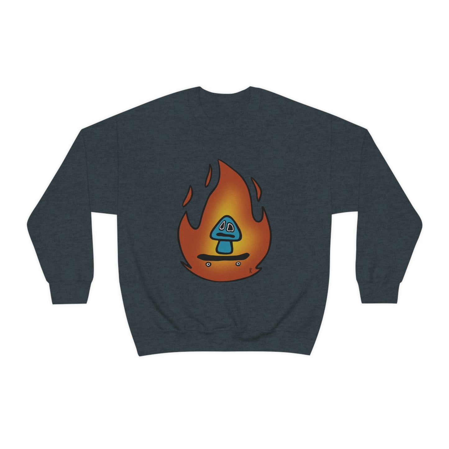 Blazing Mushroom Crewneck