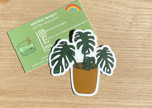 Monstera Sticker