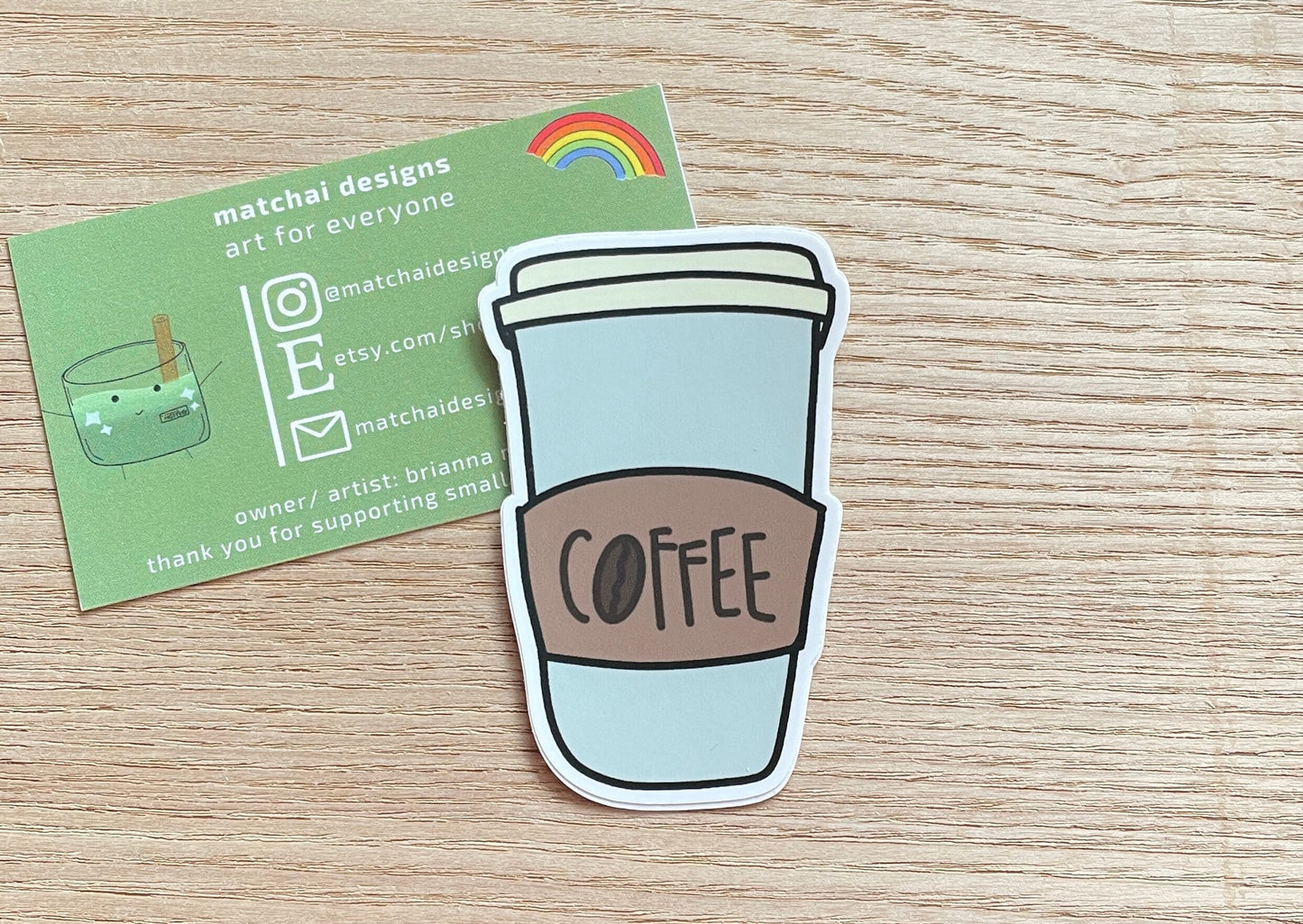 Hot Coffee Sticker