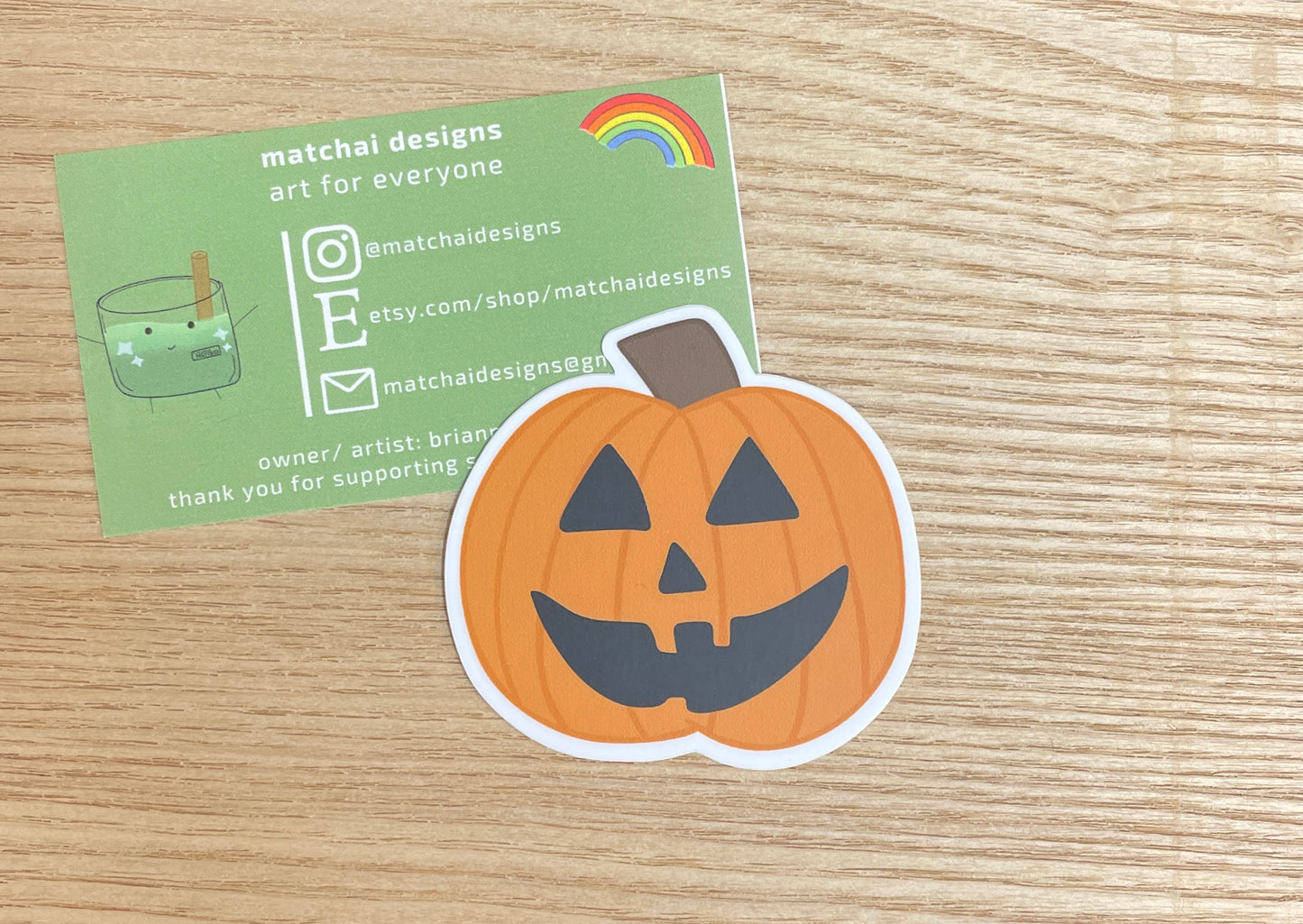 Jack-o-Lantern Sticker